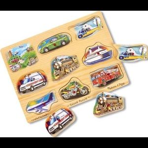 Melissa & Doug Vehicle Sound Puzzle